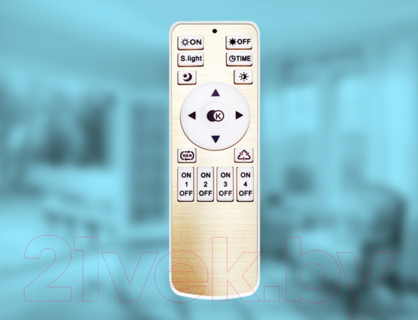 Изображение товара Потолочный светильник Ambrella FL112/6 WH 156W