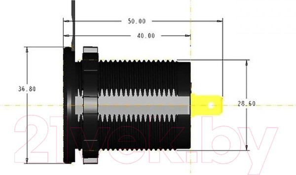 Изображение товара Вольтметр Kicx KVC-2.1-2R
