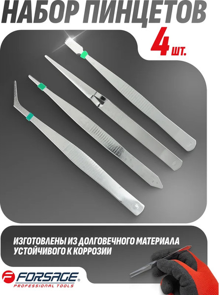 Изображение товара Набор губцевого инструмента Forsage F-69414 (28411)