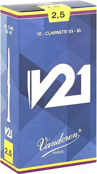 Изображение товара Набор тростей для кларнета Vandoren CR8025 V21 (10шт)