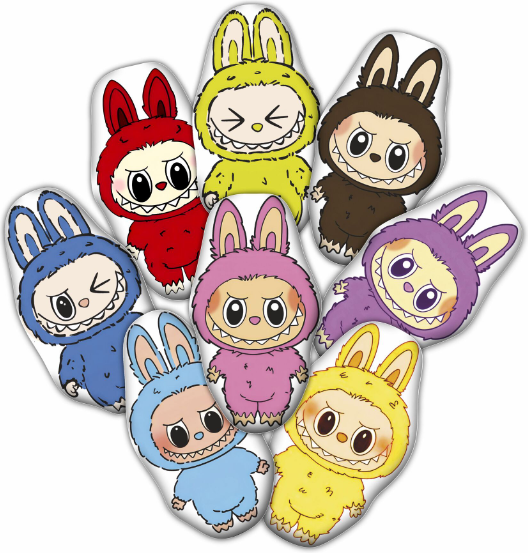 Изображение товара Набор наклеек Nalepking Лабубу 3 / RSM_0099