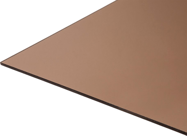 Изображение товара Монолитный поликарбонат ИМпласт 500x2500мм / 15395 (2мм, бронзовый)