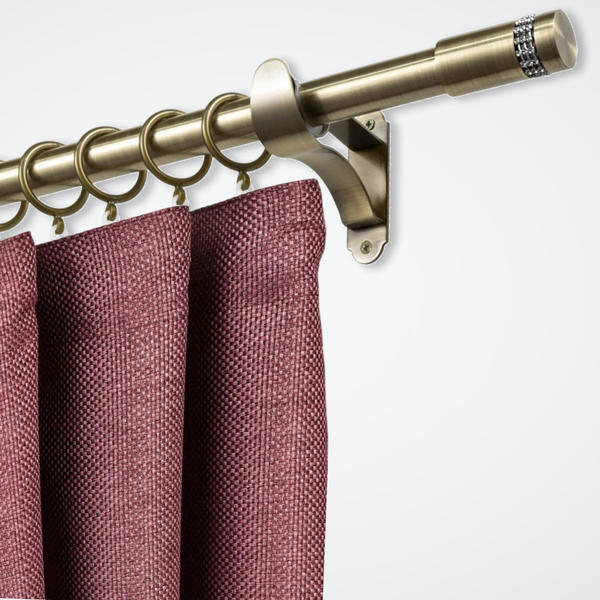 Изображение товара Карниз для штор Sundays Home Волна Имидж 25мм однорядный (антик, 2.8м)