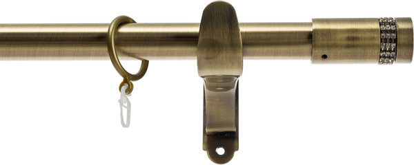 Изображение товара Карниз для штор Sundays Home Волна Имидж 25мм однорядный (антик, 2.8м)