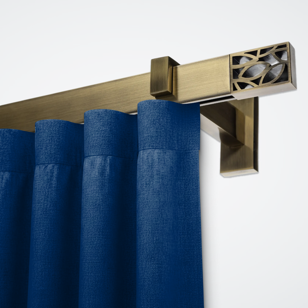 Изображение товара Карниз для штор Sundays Home Флэт Лайн Грид одинарный (антик, 2м)