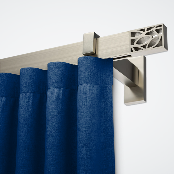 Изображение товара Карниз для штор Sundays Home Флэт Лайн Грид одинарный (сатин, 1.6м)