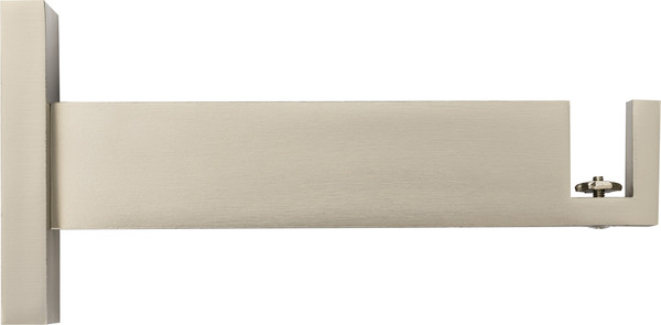 Изображение товара Карниз для штор Sundays Home Флэт Лайн Изи одинарный (составной, заглушка, сатин, 4м)