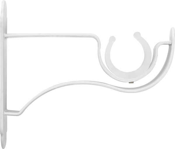 Изображение товара Карниз для штор Sundays Home Волна Шар Перламутр 25мм однорядный (белый глянец, 3.6м)