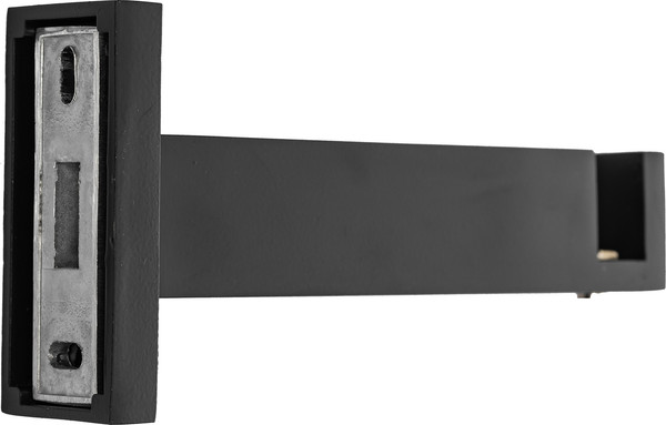 Изображение товара Карниз для штор Sundays Home Флэт Лайн Изи одинарный (заглушка, черный матовый, 2.4м)