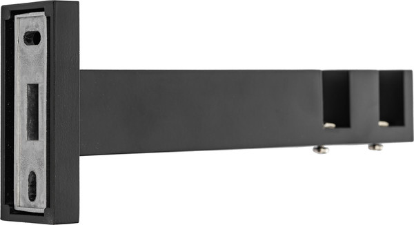 Изображение товара Карниз для штор Sundays Home Флэт Лайн Грид двойной (составной, черный матовый, 3.2м)