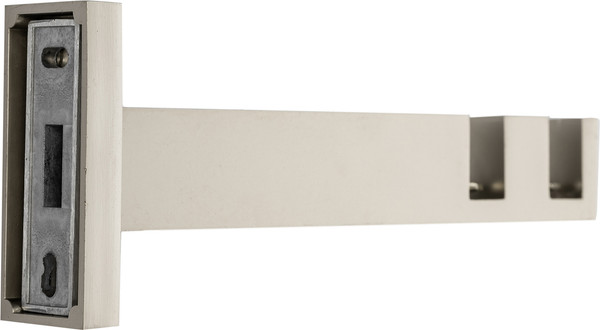 Изображение товара Карниз для штор Sundays Home Флэт Лайн Изи двойной (заглушка, черный матовый, 1.6м)