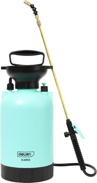 Изображение товара Опрыскиватель помповый Deli DL581105 (5л, черный/голубой)