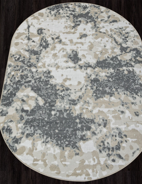 Изображение товара Ковер Merinos Cuba F269-OVAL-BLUE (1.5х2.3)