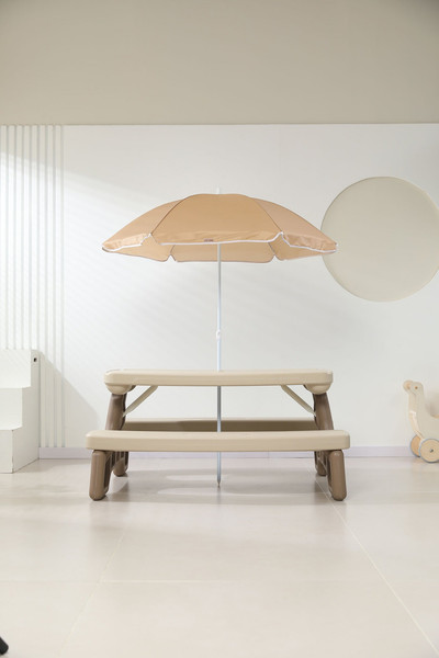 Изображение товара Комплект мебели с детским столом UNIX Kids Garden / PTGARDTB100CL (Camel)