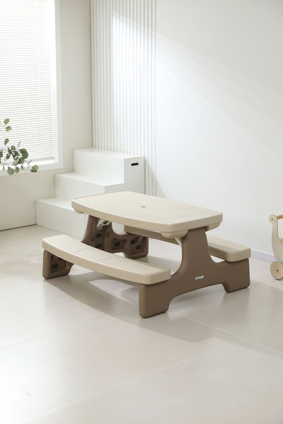 Изображение товара Комплект мебели с детским столом UNIX Kids Garden / PTGARDTB100CL (Camel)
