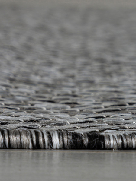 Изображение товара Циновка Merinos Kair S156-OVAL-DARK GRAY (1.6х2.3)