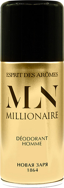 Изображение товара Дезодорант-спрей Новая Заря Миллионер для мужчин (150мл)