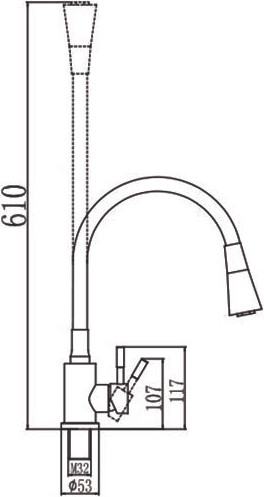 Изображение товара Смеситель Savol S-3002AM01