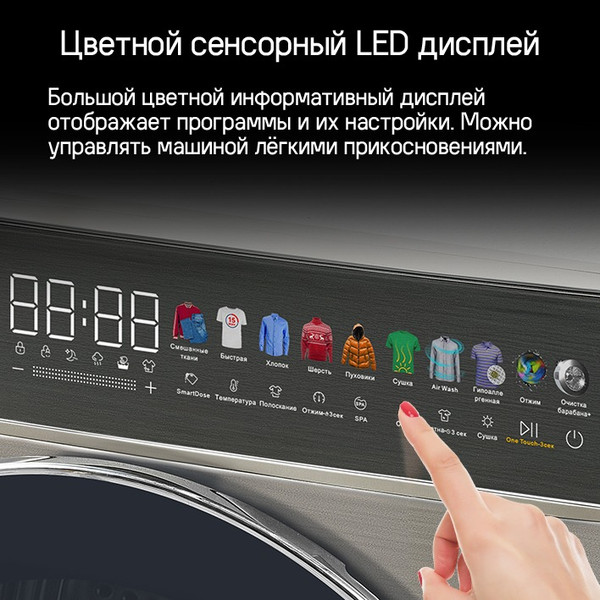 Изображение товара Стирально-сушильная машина Maunfeld MFWD14116S05