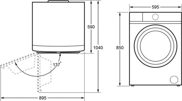 Изображение товара Стирально-сушильная машина Maunfeld MFWD14116S05
