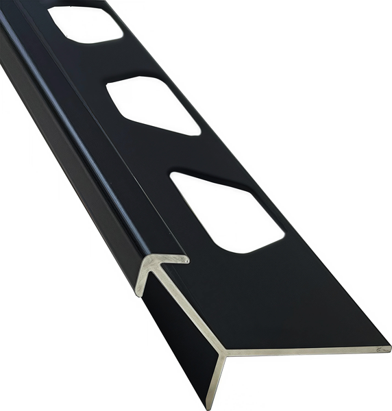 Изображение товара Уголок под плитку Profiling Unilon Y (2.7м, черный матовый)