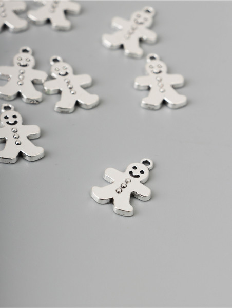 Изображение товара Набор подвесок декоративных Арт Узор Имбирный пряник / 10843147 (10шт)