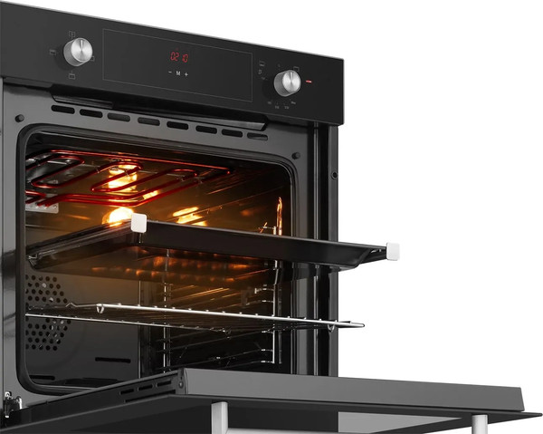 Изображение товара Газовый духовой шкаф Weissgauff WGO 706 D Black Glass
