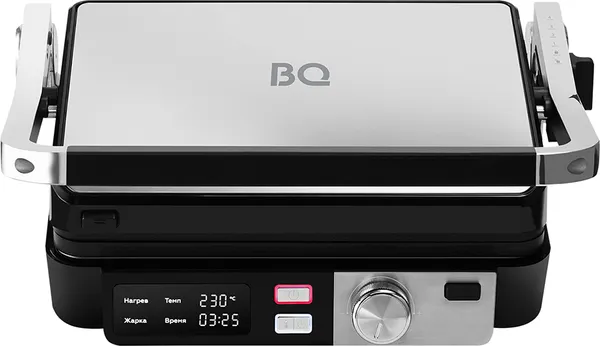 Изображение товара Электрогриль BQ GR3009 (Black/Steel)