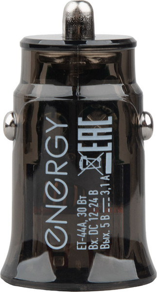 Изображение товара Адаптер питания автомобильный Energy ET-44А / 109944 (черный)