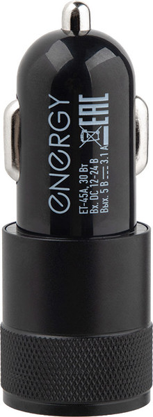 Изображение товара Адаптер питания автомобильный Energy ET-45А / 109945 (черный)