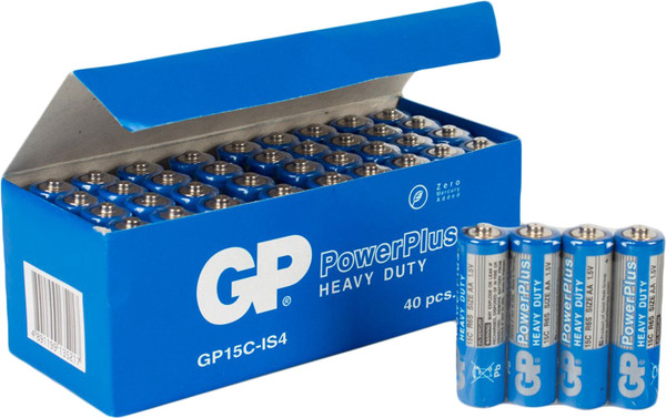 Изображение товара Комплект батареек GP Batteries PowerPlus R6S/15C