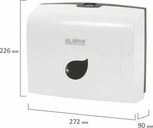 Изображение товара Диспенсер Laima Professional Classic Eco / 606547 (белый)