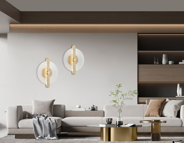Изображение товара Бра Ambrella LH31143 BS/CL (латунь/прозрачный)
