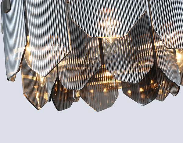 Изображение товара Люстра Ambrella LH31201/6 SN/SM (сатин никель/дымчатый)