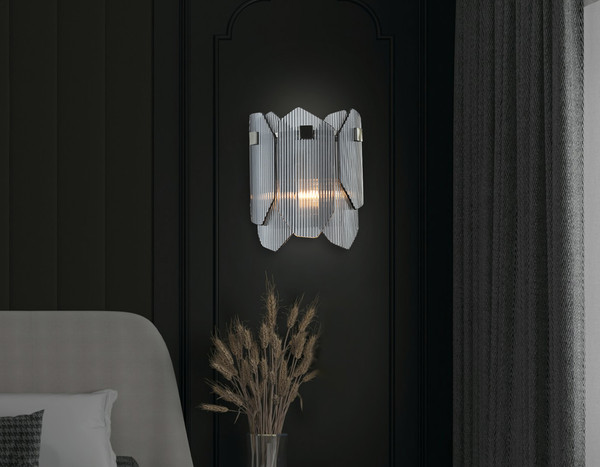 Изображение товара Бра Ambrella LH31207/2 SN/SM (сатин никель/дымчатый)