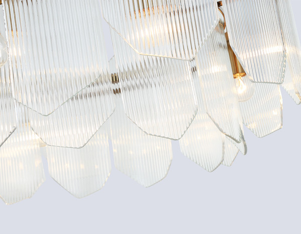 Изображение товара Люстра Ambrella LH31253/8 BS/CL (латунь/прозрачный)