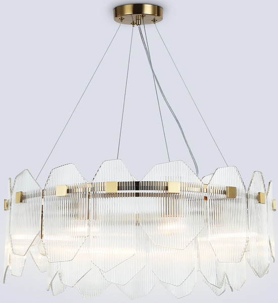 Изображение товара Люстра Ambrella LH31253/8 BS/CL (латунь/прозрачный)