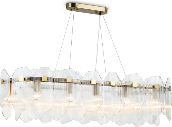 Изображение товара Люстра Ambrella LH31255/12 BS/CL (латунь/прозрачный)