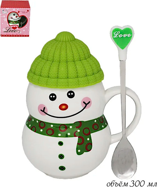 Изображение товара Кружка Lenardi Снеговик 105-332