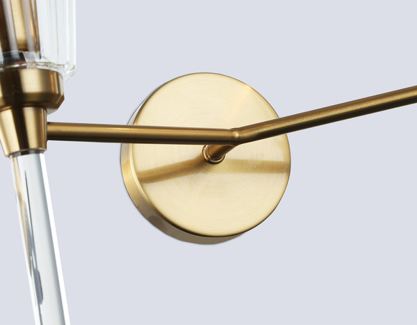 Изображение товара Бра Ambrella LH55206/2 BS/CL (латунь/прозрачный)