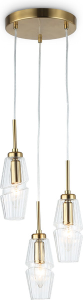 Изображение товара Люстра Ambrella LH55210/3 BS/CL (латунь/прозрачны)