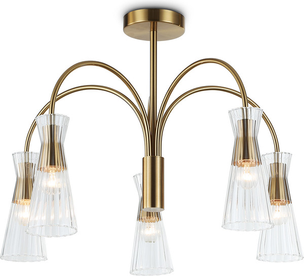 Изображение товара Люстра Ambrella LH55701/5 BS/CL (латунь/прозрачный)