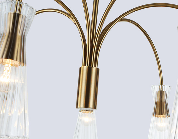 Изображение товара Люстра Ambrella LH55703/7 BS/CL (латунь/прозрачный)