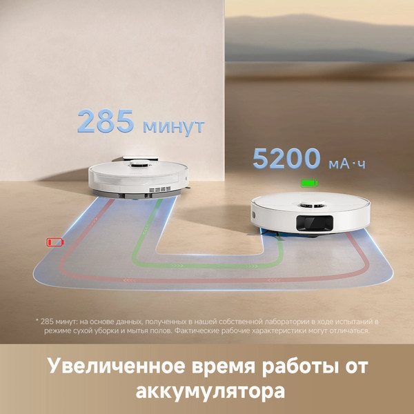 Изображение товара Робот-пылесос Dreame Robot Vacuum D20 / RLD35GA (белый)