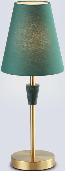 Изображение товара Прикроватная лампа Ambrella LH75057 BS/GN (латунь/зеленый)