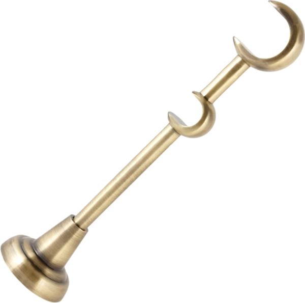 Изображение товара Кронштейн для карниза АС ФОРОС Стеновой D25/16 13/19см (антик)