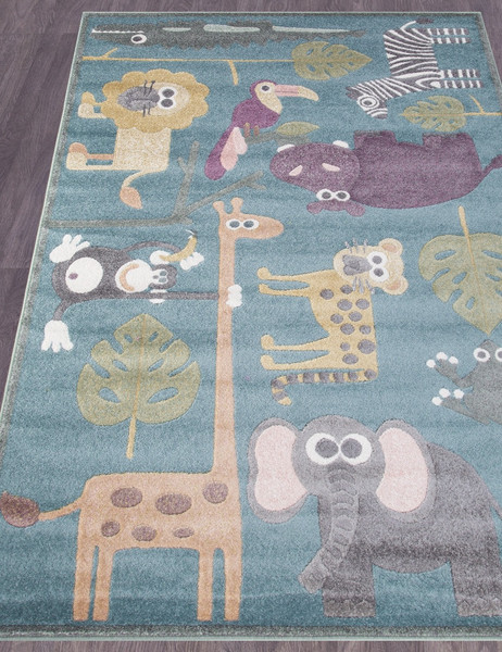 Изображение товара Коврик Merinos Sofit C043-STAN-LIGHT-BLUE (0.8х1.5)