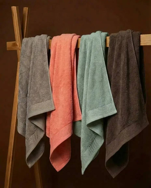 Изображение товара Полотенце Lilia Бордюр Махровое 100x150 400г (бронзовый)