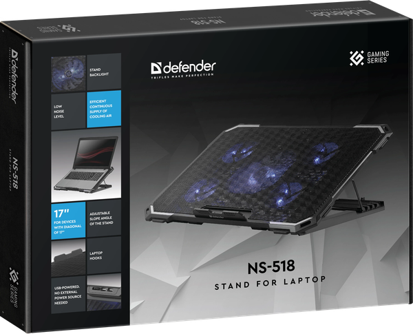 Изображение товара Подставка для ноутбука Defender NS-518 / 29518