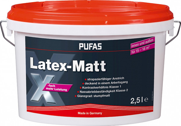 Изображение товара Краска Pufas Матовая латексная (2.5л)